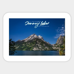 Jenny Lake Grand Teton National Park Sticker